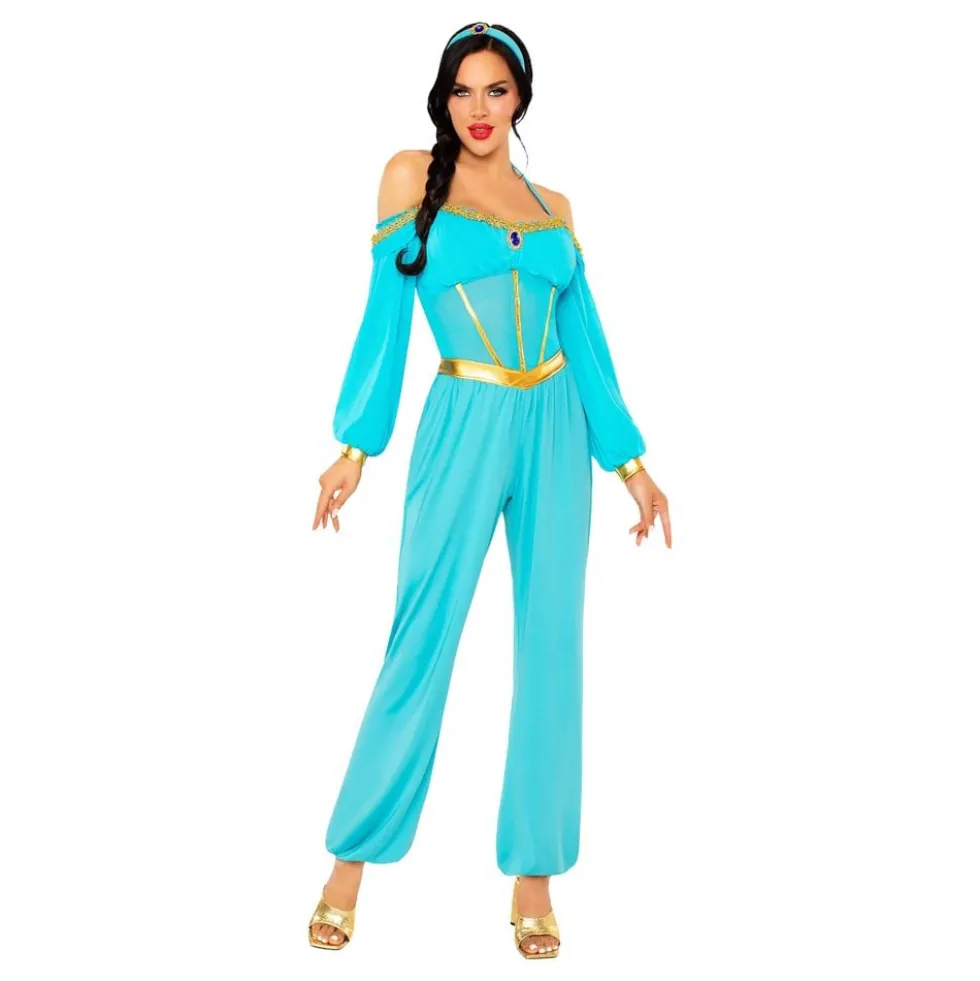 Aavikkoprinsessa Jumpsuit Deluxe Naamiaisasu