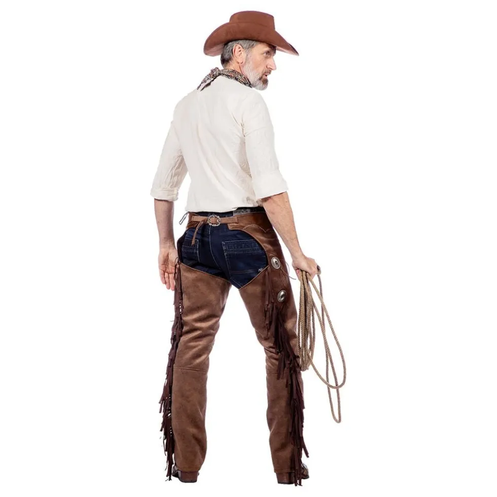 Aidot Western Chaps Miehet Ruskeat