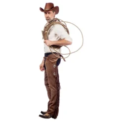 Aidot Western Chaps Miehet Ruskeat