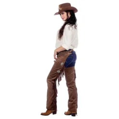 Aidot Western Chaps Naisten Ruskeat