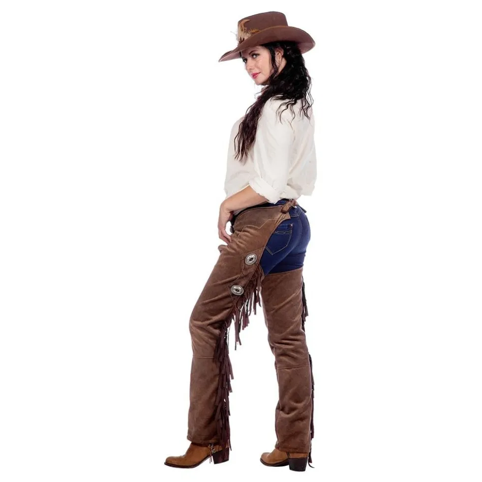 Aidot Western Chaps Naisten Ruskeat