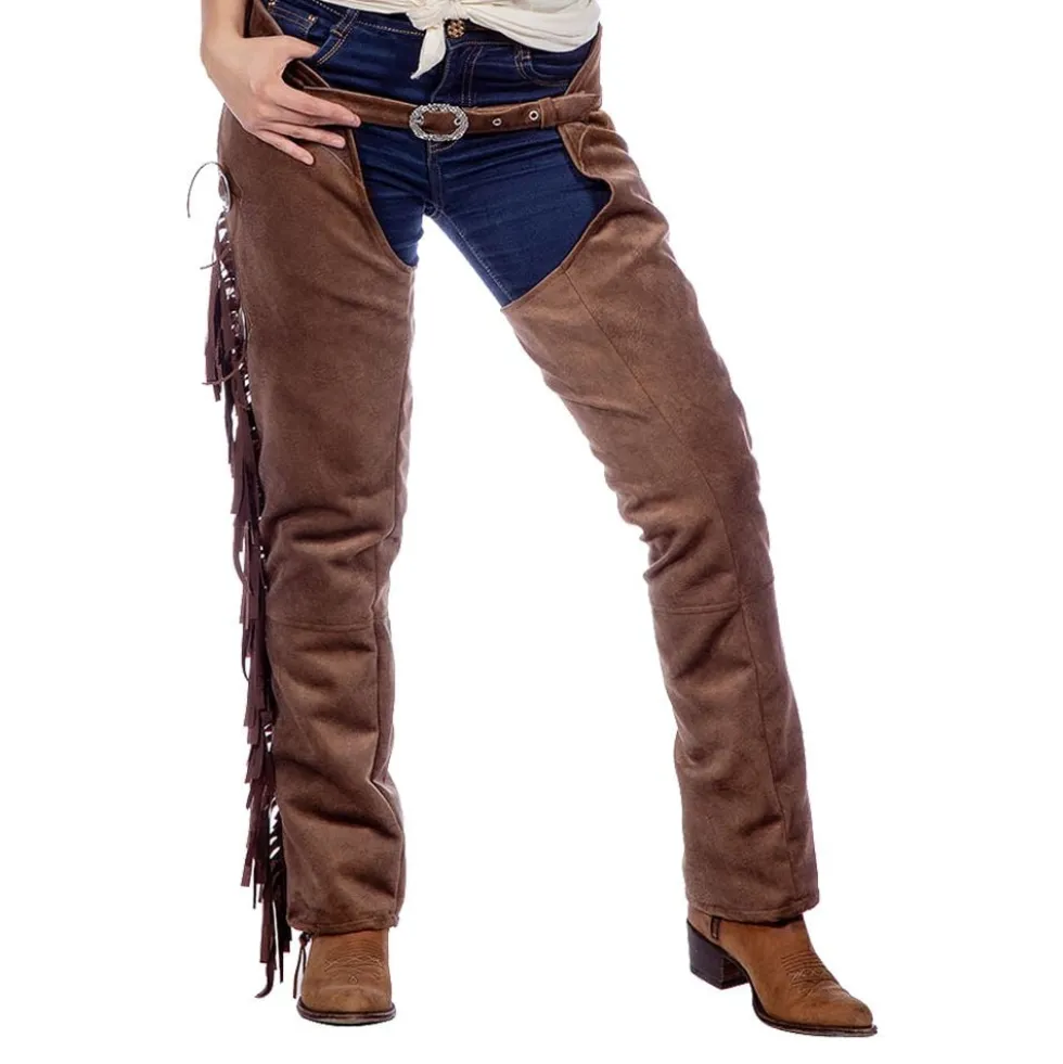 Aidot Western Chaps Naisten Ruskeat