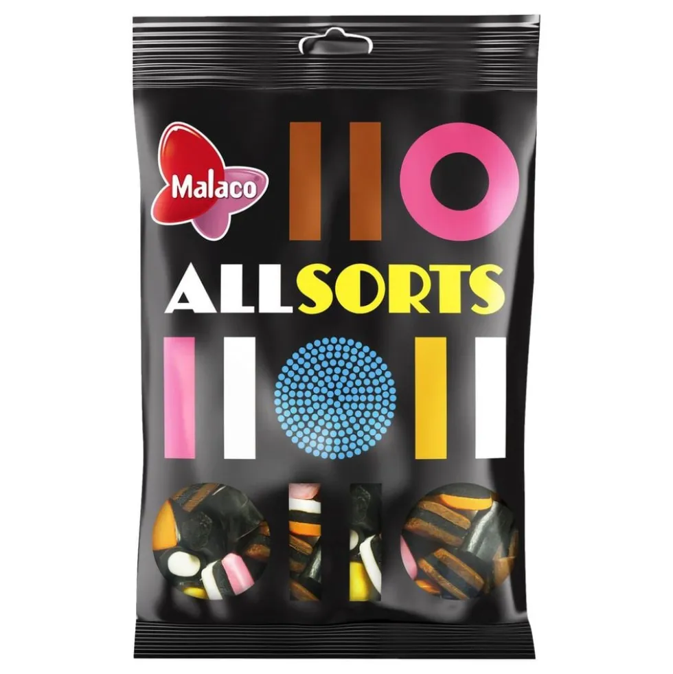 Allsorts Englannin Lakritsi