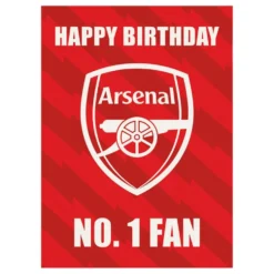 Arsenal-syntymäpäiväkortti
