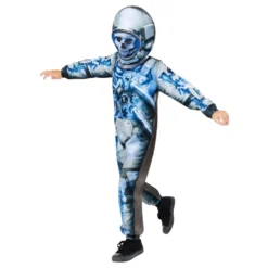 Astronautti Luuranko Lasten Naamiaisasu