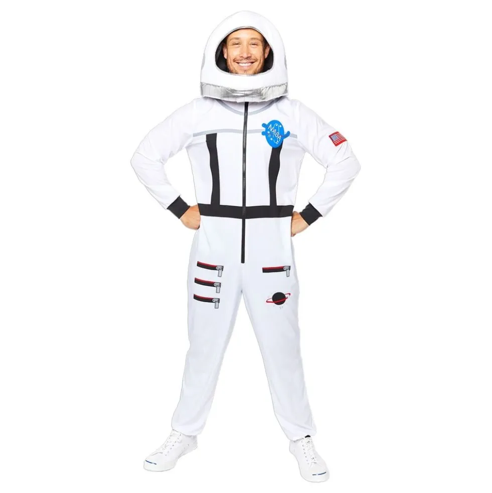 Astronautti Valkoinen Naamiaisasu