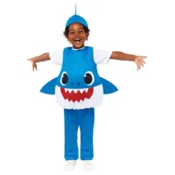 Baby Shark Sininen Lasten Naamiaisasu