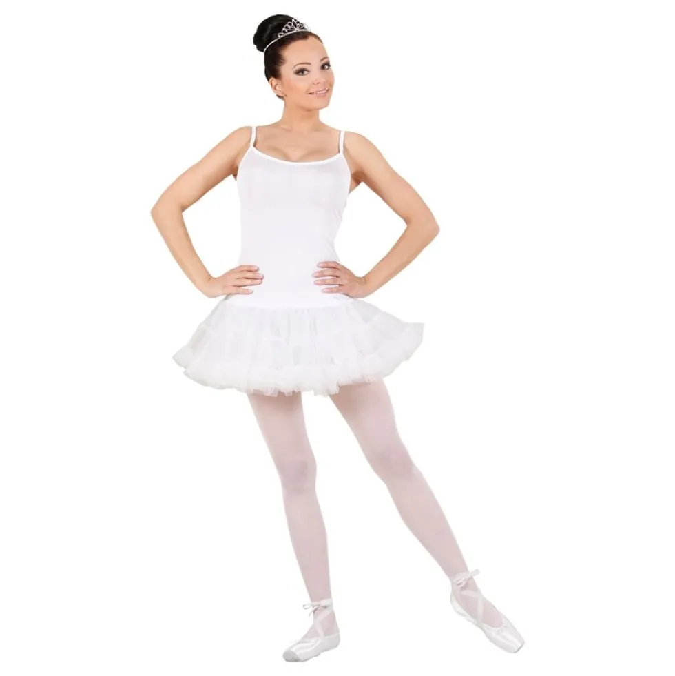 Ballerina Valkoinen Naamiaisasu