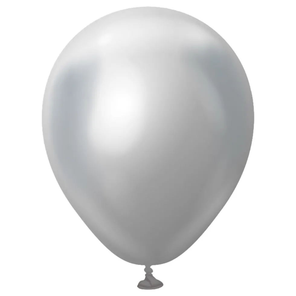 Ballonger Professional Mini Silver Chrome -minipallot, hopeakromi