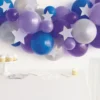 Ballonki-kaari Galaxy Lila