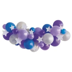 Ballonki-kaari Galaxy Lila