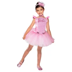 Barbie Ballerina Paljetit Lasten Naamiaisasu