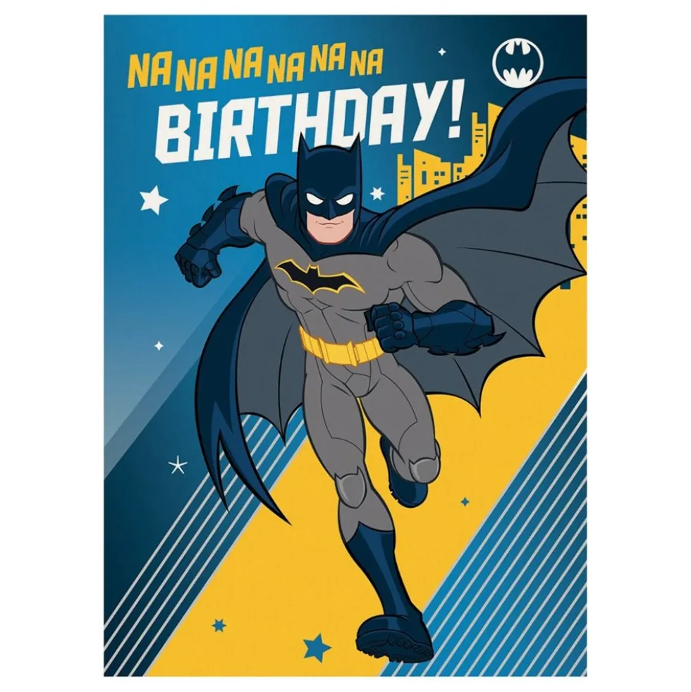 Batman-syntymäpäiväkortti
