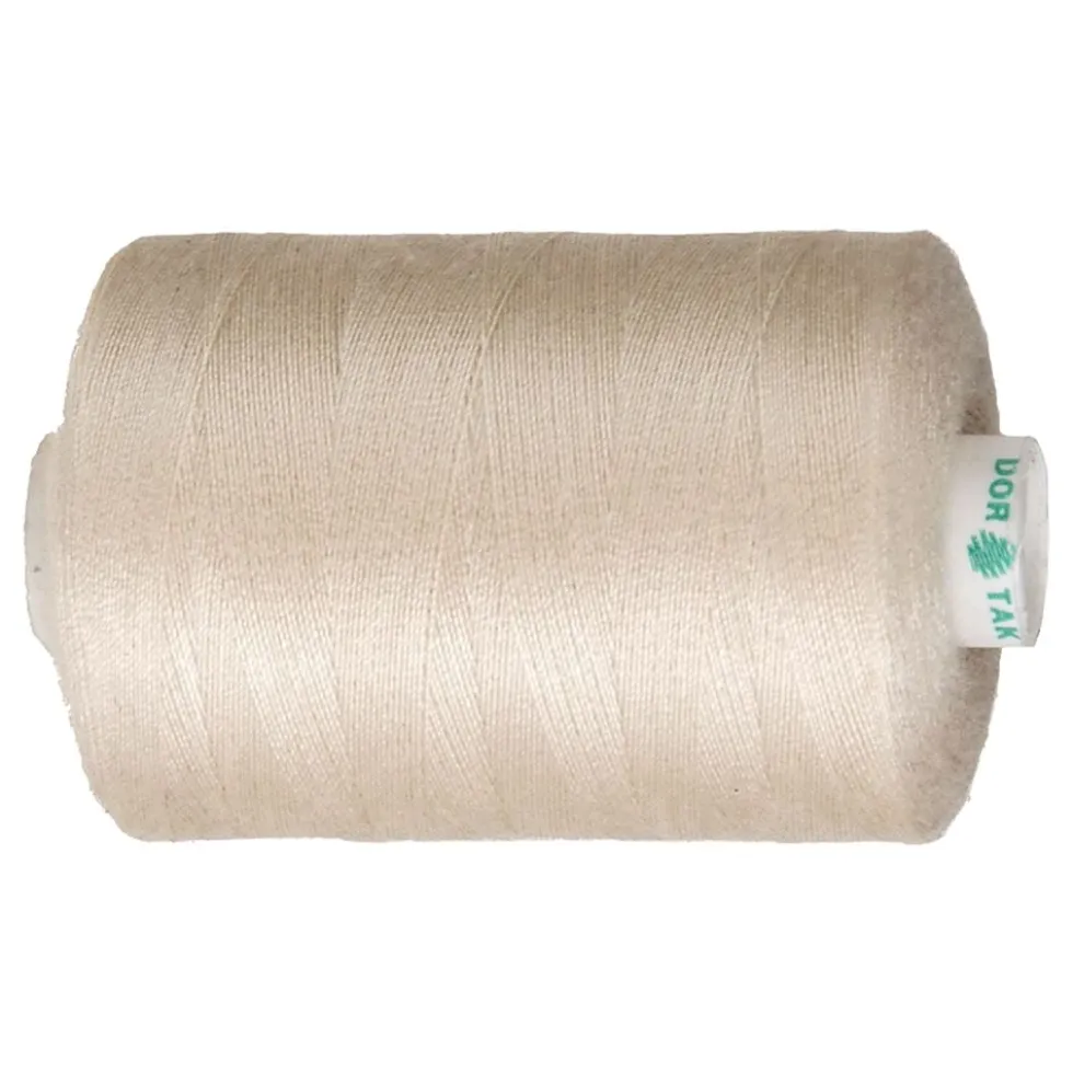 Beige ompelulankarulla
