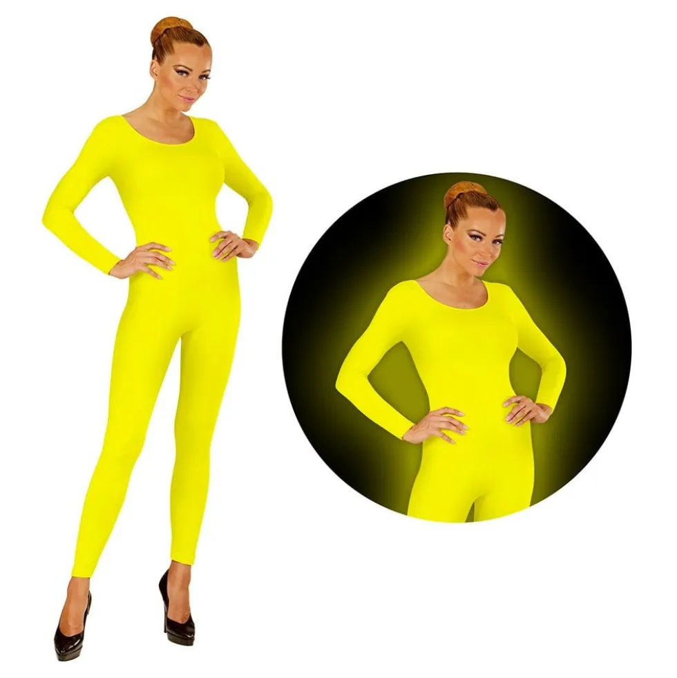 Bodysuit UV Neon Keltainen