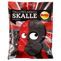 BUBS Vadelma-Salmiakki Kallot Suurpakkaus