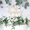 Cake Topper Oh Baby Puu