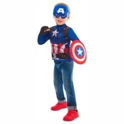 Captain America Naamiaisasusetti Lapsille Lahjapakkaus