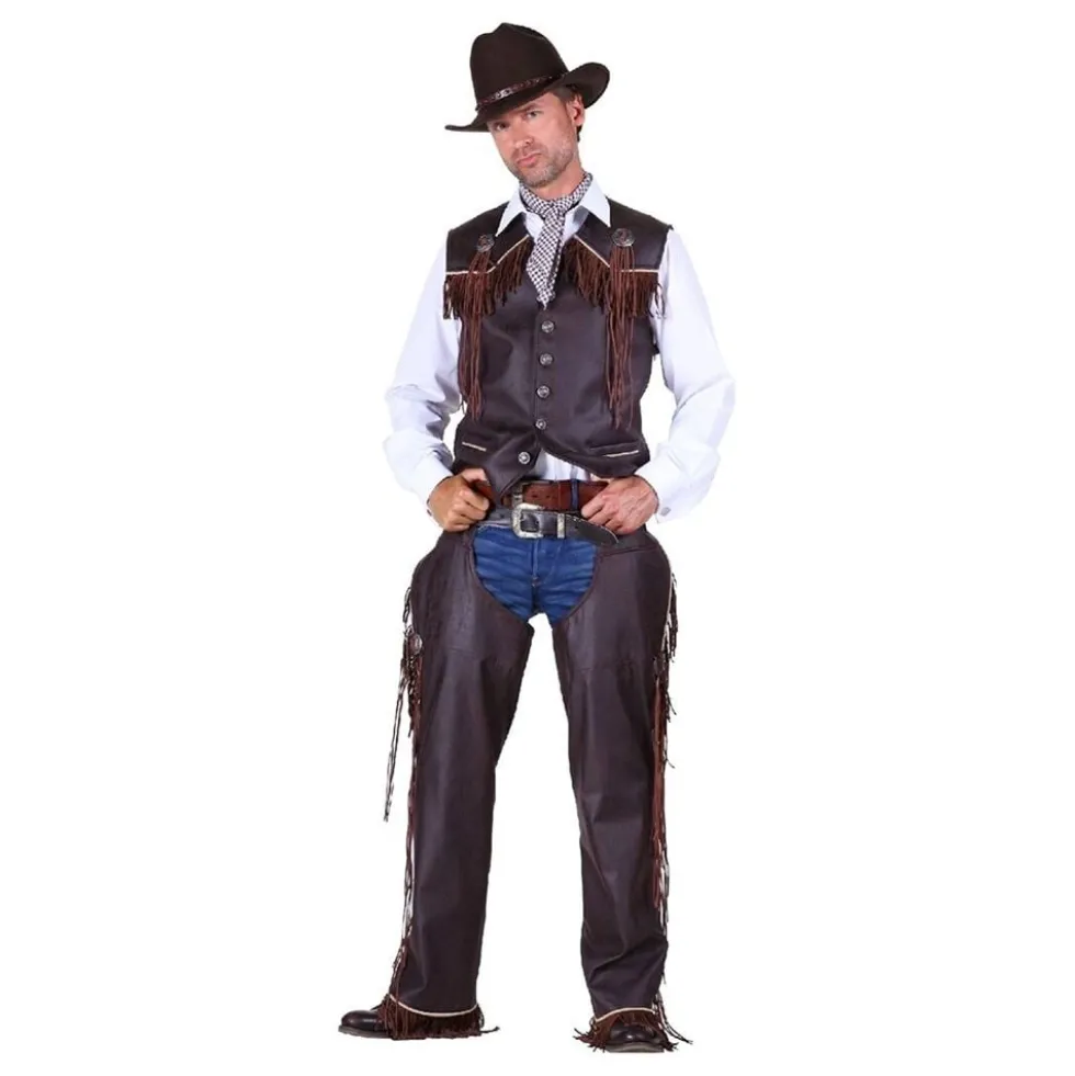 Cowboy Chaps Miehet Ruskea Deluxe