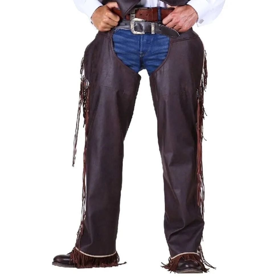 Cowboy Chaps Miehet Ruskea Deluxe