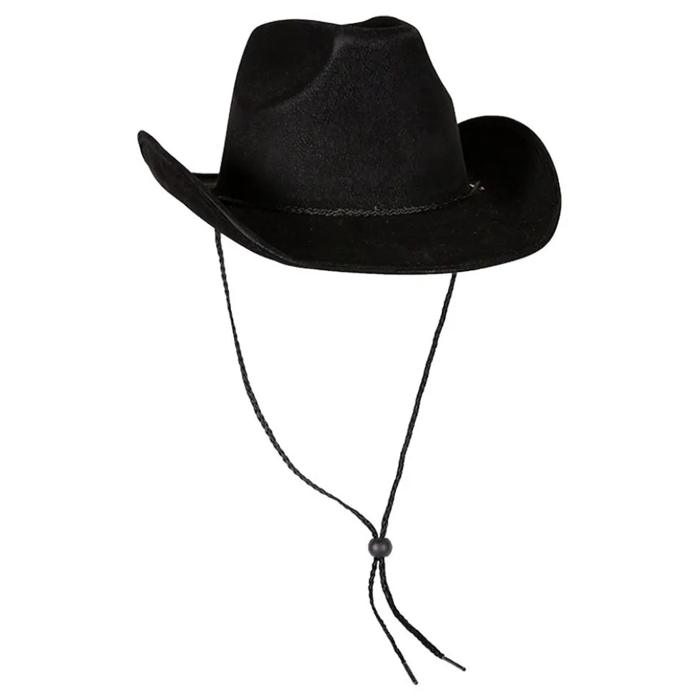 Cowboyhattu Musta Deluxe