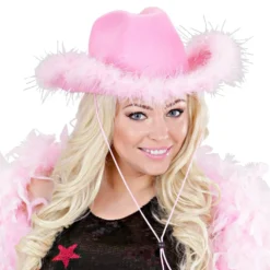 Cowboyhattu Roosa Pörröinen