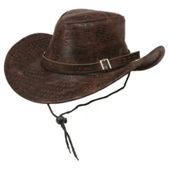 Cowboyhattu Ruskea