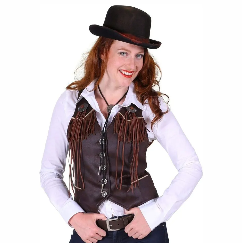 Cowboyliivi Naisille Ruskea Deluxe