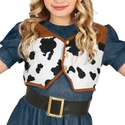Cowgirl Lasten Naamiaisasu
