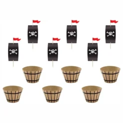 Cupcake Kit Merirosvot