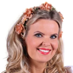 Dirndl-kukkahiuspanta