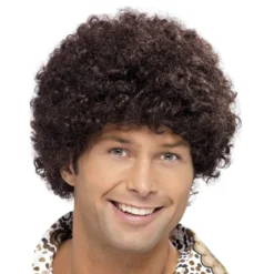 Disco Dude Ruskea Afroperuukki