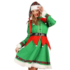 Elf Deluxe Naisten Naamiaisasu