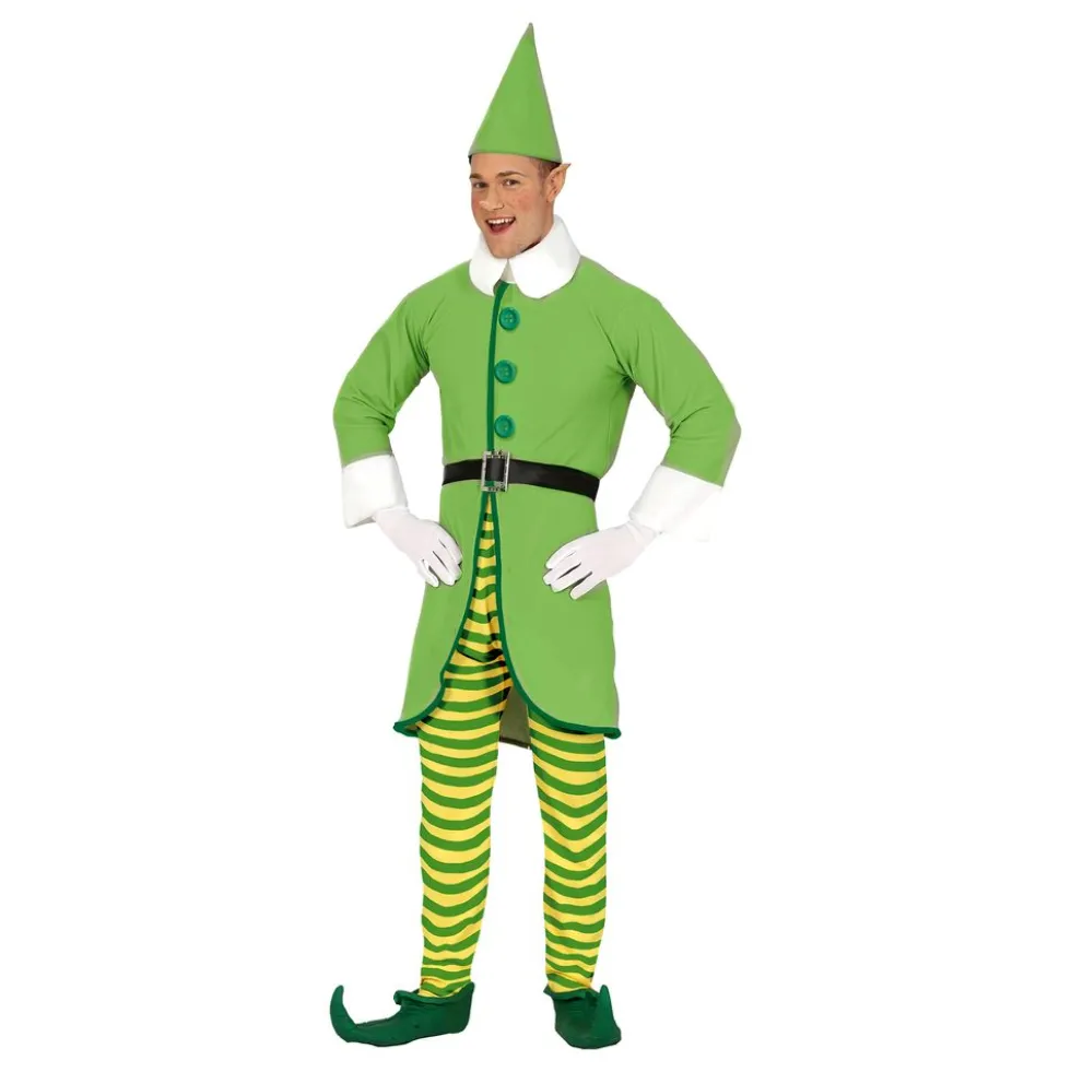 Elf Vihreä Naamiaisasu