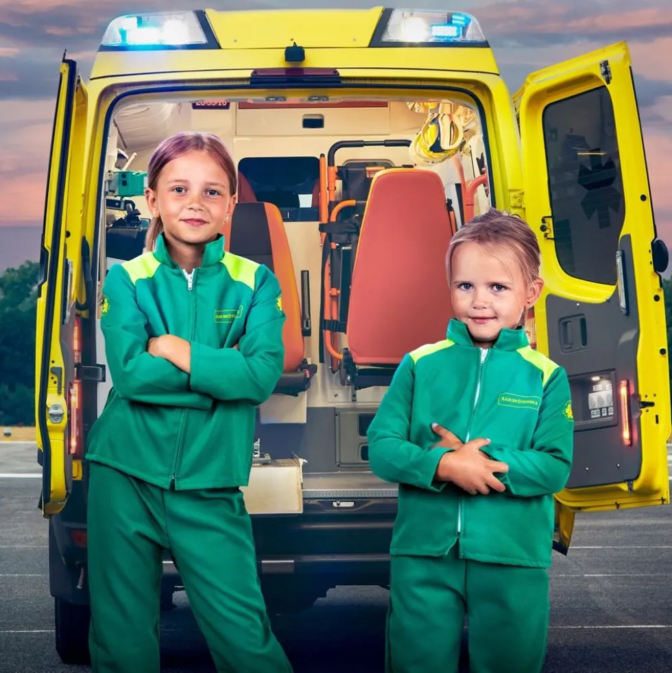 Ensihoitaja Lasten Naamiaisasu