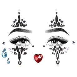 Face Jewels Harlequin Deluxe