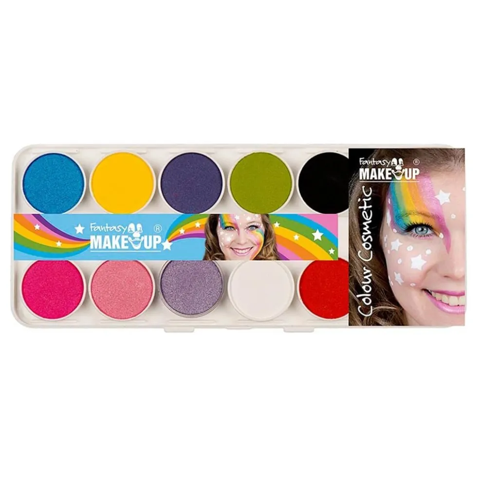 Fantasy Make-Up Meikkipaletti Shimmer Rainbow