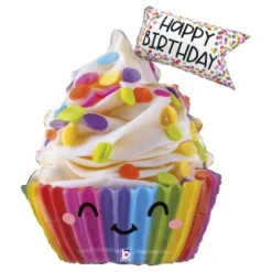 Folioilmapallo Cupcakes Happy Birthday