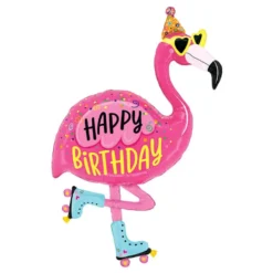 Folioilmapallo Flamingo Birthday
