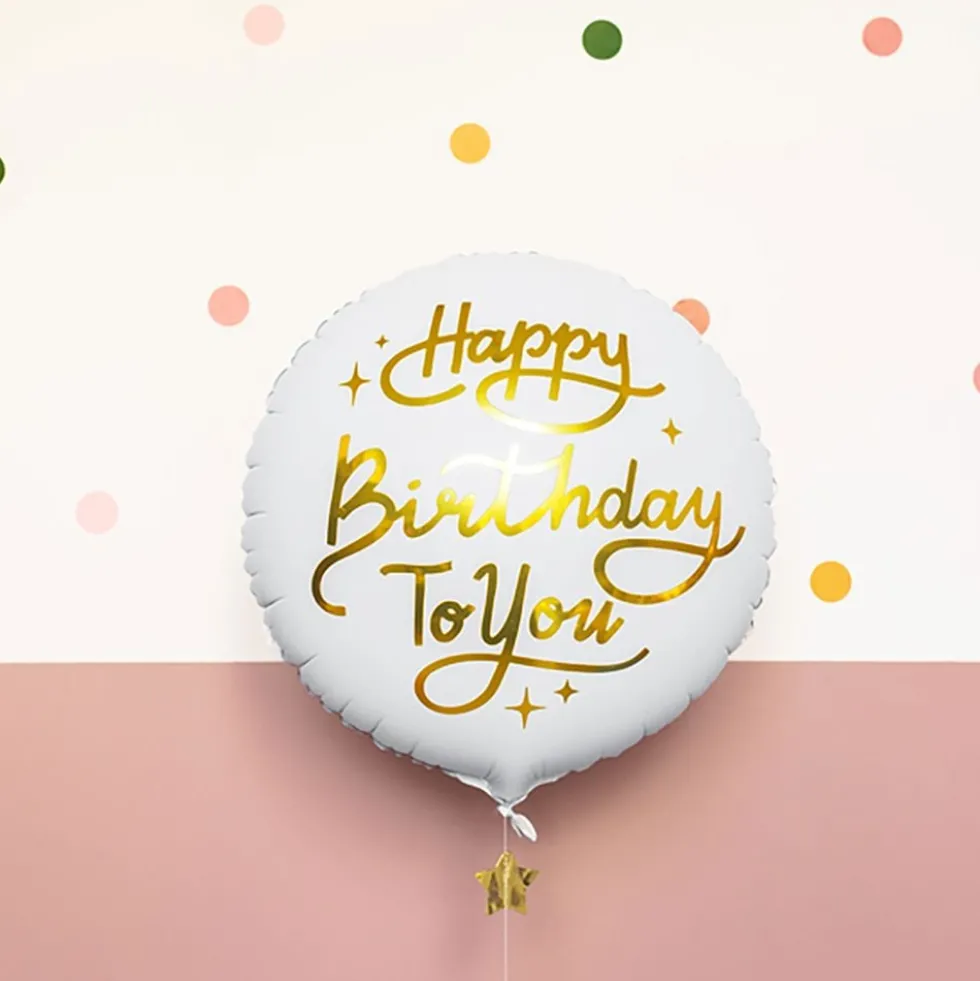 Folioilmapallo Happy Birthday To You