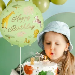 Folioilmapallo Happy Birthday Safari Party