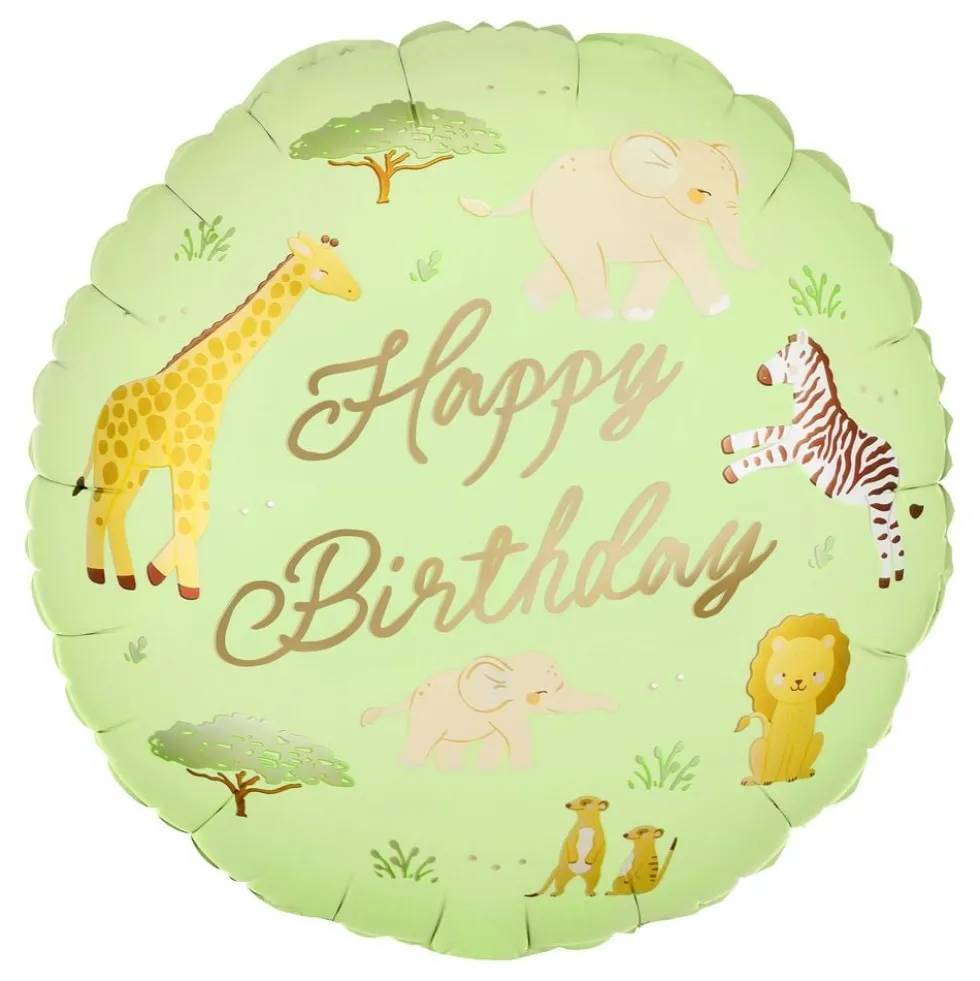 Folioilmapallo Happy Birthday Safari Party