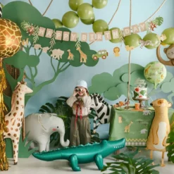 Folioilmapallo Happy Birthday Safari Party