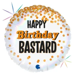 Folioilmapallo Happy Birthday Bastard