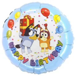 Folioilmapallo Happy Birthday Bluey