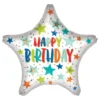Folioilmapallo Mini Happy Birthday Tähti