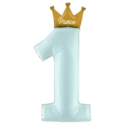Folioilmapallo My 1st Birthday Prinssi