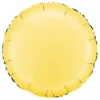 Folioilmapallo Pyöreä Satin Banana Yellow