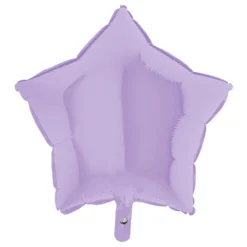 Folioilmapallo Tähti Pastelli-Violetti Matta