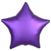 Folioilmapallo Tähti Silkki Violetti